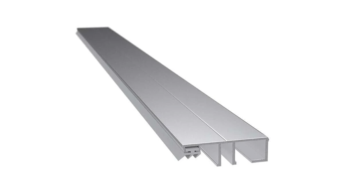 Aluminium Randprofil für VSG 8-12 mm eloxiert - Image 9