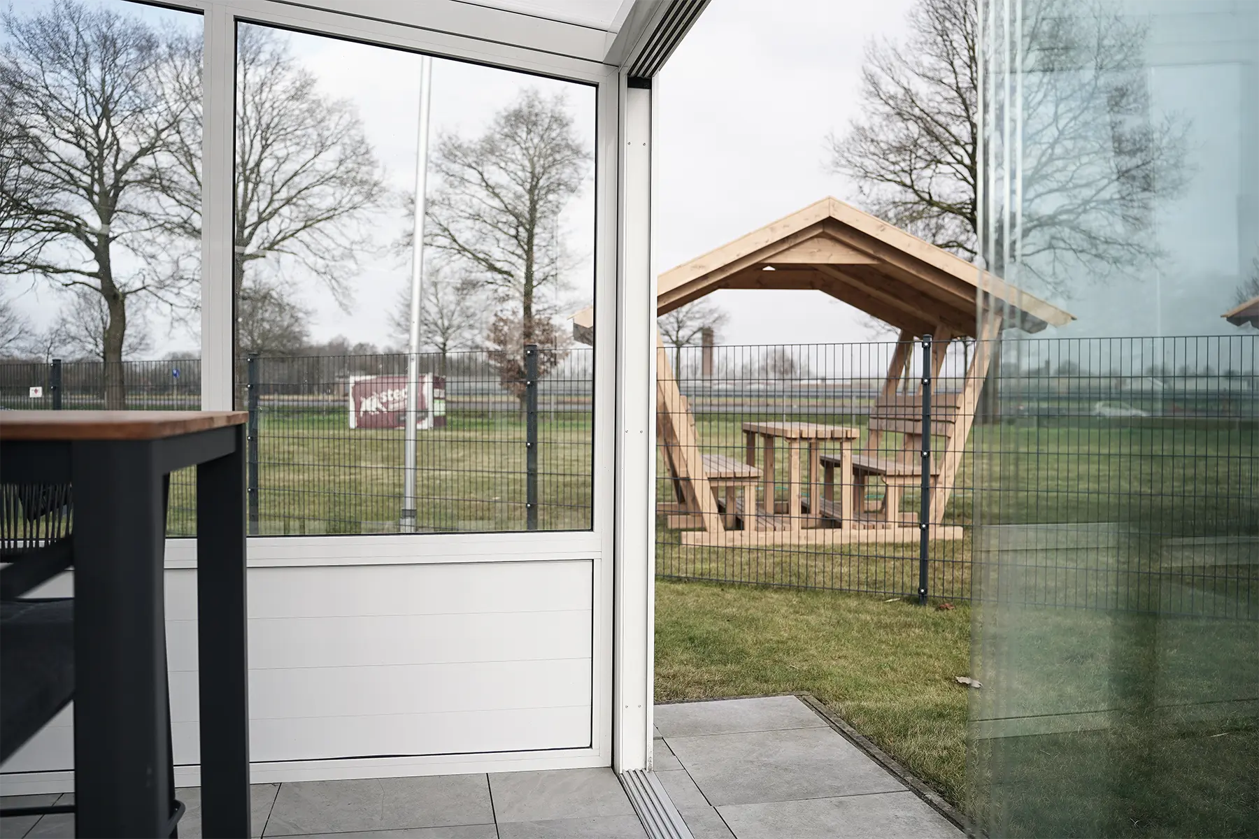 Glasschiebewand anthrazit (RAL 7016) 10mm - Image 5