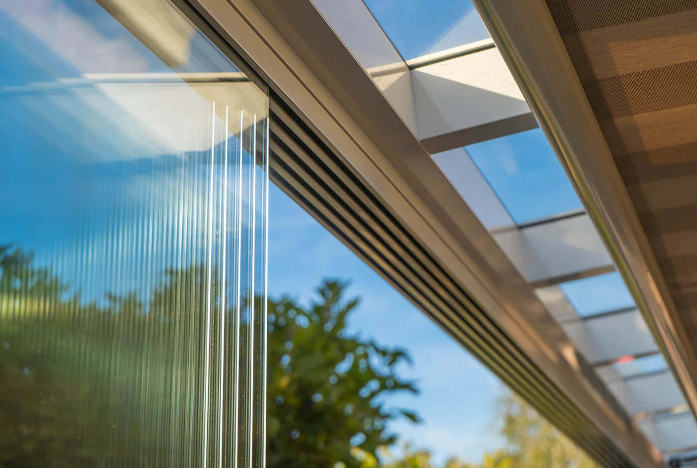 Glasschiebewand weiß (RAL 9016) 8mm - Image 16