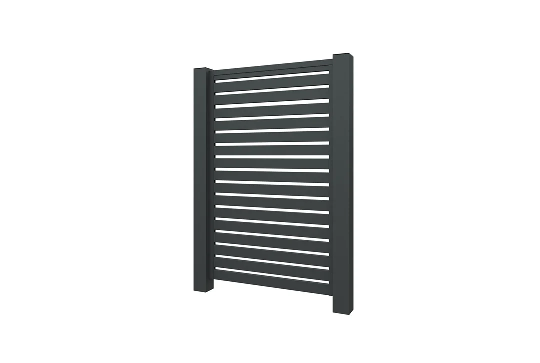 Aluminium Lamellenzaun Anthrazit - Image 16