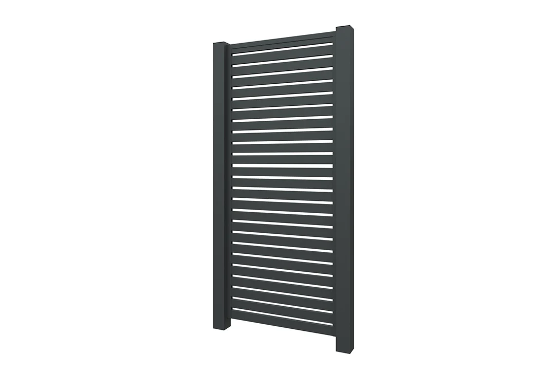 Aluminium Lamellenzaun Anthrazit - Image 17