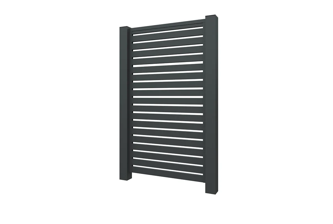 Aluminium Lamellenzaun Anthrazit - Image 18