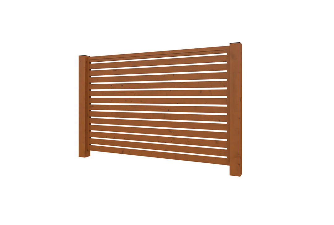 Aluminium Lamellenzaun Holzoptik - Image 7