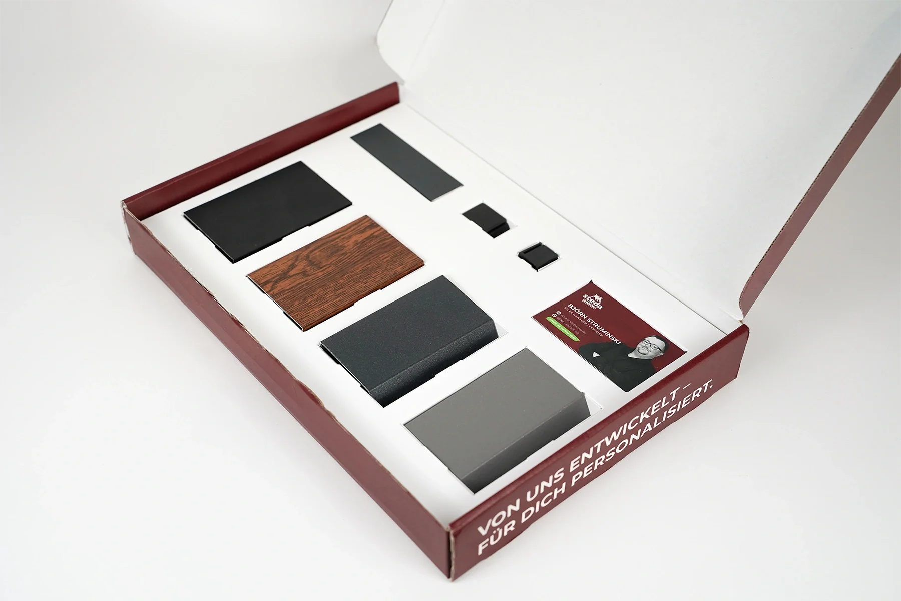 Musterbox für Aluminiumzäune
