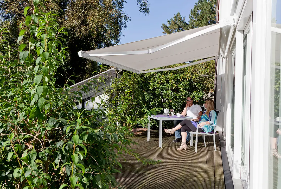 Minikassetten-Gelenkarmmarkise 200 - 600 cm Breite anthrazit - Image 6