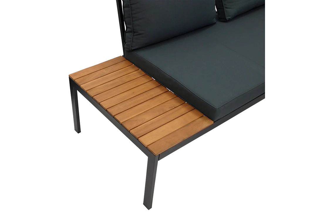 Outdoorlounge mit Tisch, Akazienoberfläche - Image 2