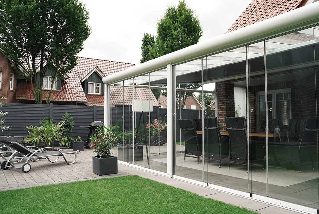 Terrassenüberdachung 6x4m Aluminium Wandanbau, Topseller - Image 7