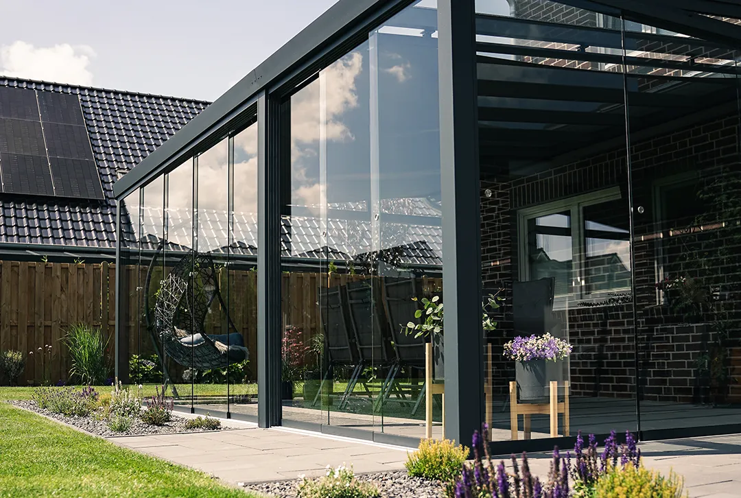 Terrassenüberdachung 6x4m Aluminium Wandanbau, Topseller - Image 9